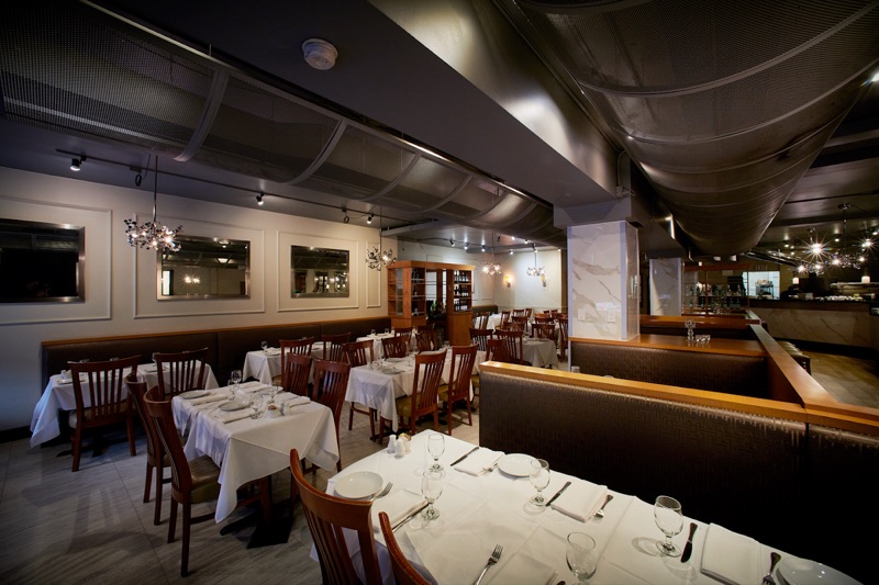 Inside Bistro Grande, 1000 Eglinton Ave W